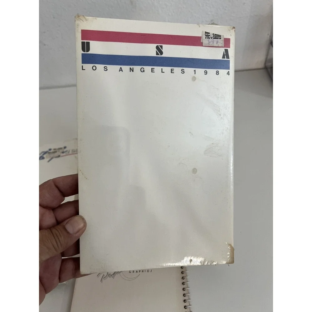 Vintage 1984 LA Olympic Inspired Games‎ Blank Note Pad Lot NEW! (Set of 4)